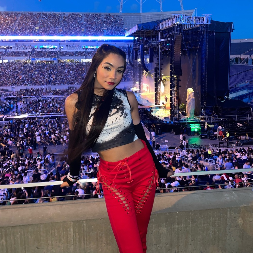 Red Flare Pants